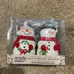 Brand New Christmas Salt & Pepper Shakers